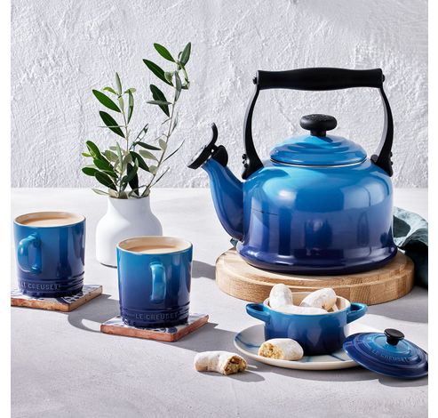 Bouilloire Siffleur Tradition Azur 2.1l  Le Creuset