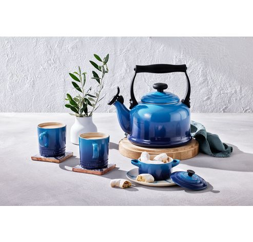 Bouilloire Siffleur Tradition Azur 2.1l  Le Creuset