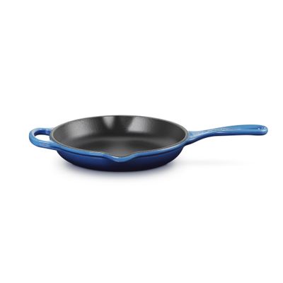 Skillet Rond in Geëmailleerd Gietijzer Azure 20cm  Le Creuset