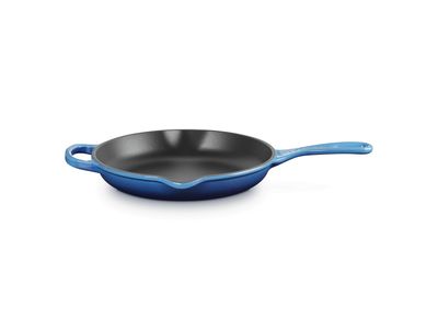 Signature Skillet Rond in Geëmailleerd Gietijzer 23cm Azure