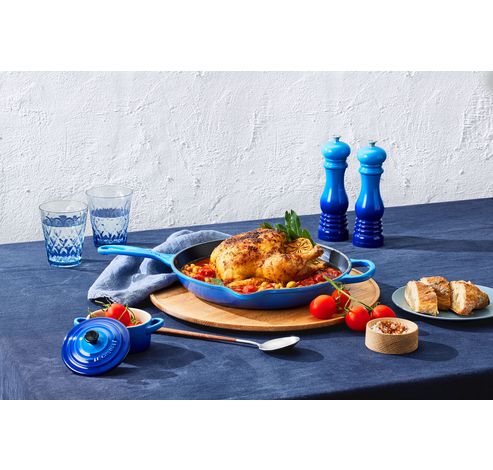 Poêlon Rond en Fonte émaillée Azur 23cm  Le Creuset