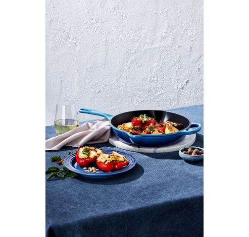 Poêlon Rond en Fonte émaillée Azur 23cm  Le Creuset