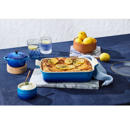 Poêlon Rond en Fonte émaillée Azur 23cm  Le Creuset