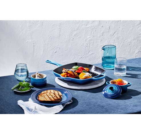 Poêlon Rond en Fonte émaillée Azur 23cm  Le Creuset