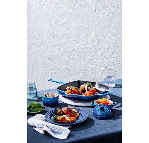 Poêlon Rond en Fonte émaillée Azur 23cm  Le Creuset