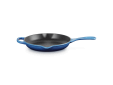 Signature Skillet Rond in Geëmailleerd Gietijzer 23cm Azure