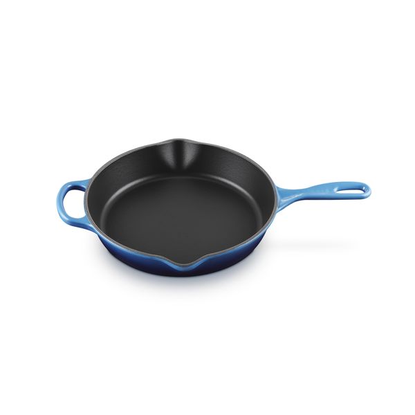 Le Creuset Skillet Hoog in Geëmailleerd Gietijzer Azure 26cm