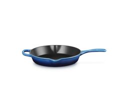 Skillet Hoog in Geëmailleerd Gietijzer Azure 26cm Le Creuset