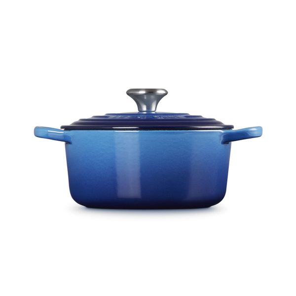 Stoofpan Rond in Geëmailleerd Gietijzer Azure 18cm 1,8l 