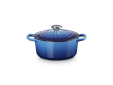Stoofpan Rond in Geëmailleerd Gietijzer 18cm 1,8l Azure