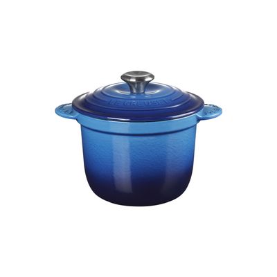 Cocotte Tout en Fonte Emaillée Azur 18cm 2l 