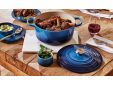 Stoofpan Rond in Geëmailleerd Gietijzer 20cm 2,4l Azure
