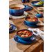 Le Creuset Stoofpan Rond in Geëmailleerd Gietijzer Azure 22cm 3,3l