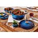 Le Creuset Stoofpan Rond in Geëmailleerd Gietijzer Azure 22cm 3,3l