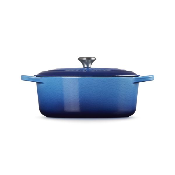 Stoofpan Ovaal in Geëmailleerd Gietijzer Azure 27cm 4,1l 