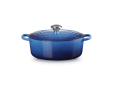 Stoofpan Ovaal in Geëmailleerd Gietijzer 27cm 4,1l Azure