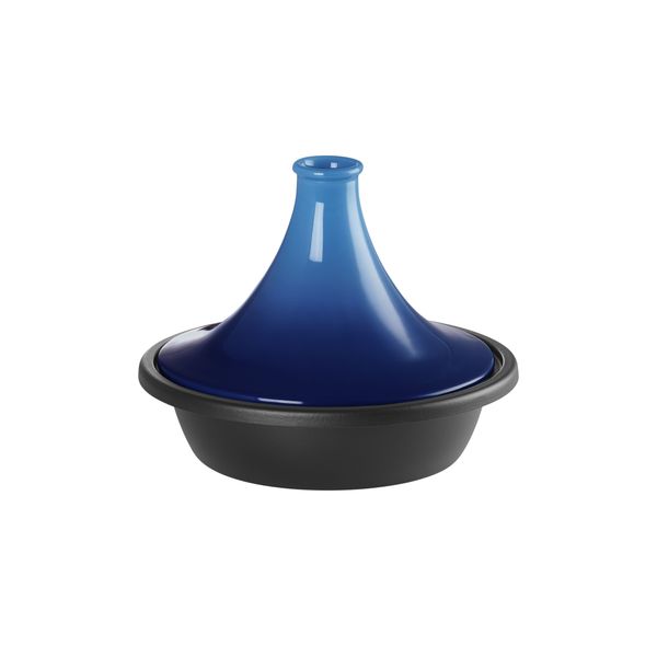 Le Creuset Tajine in Geëmailleerd Gietijzer Azure 31cm 3,7l