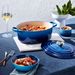 Le Creuset Stoofpan Ovaal in Geëmailleerd Gietijzer Azur 29cm 4.7L