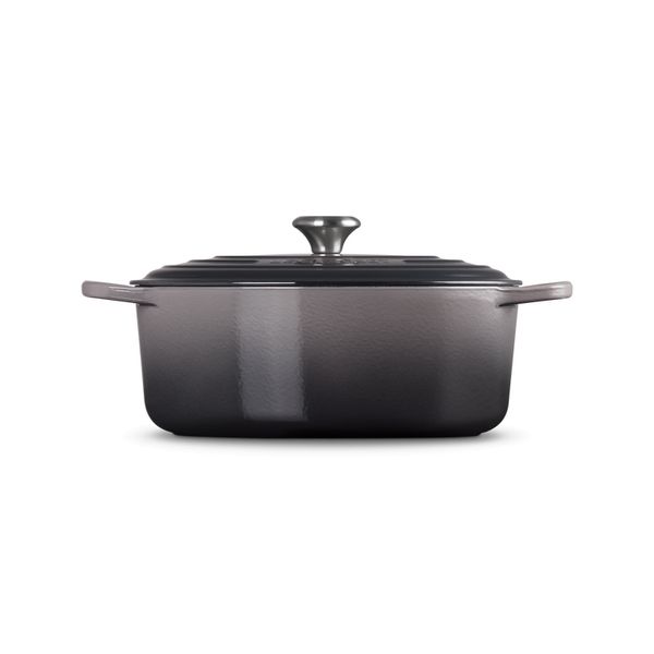 Le Creuset Signature Stoofpan Ovaal in Geëmailleerd Gietijzer 31cm 6,3l Flint