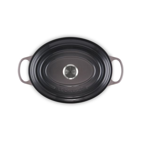 Le Creuset Signature Stoofpan Ovaal in Geëmailleerd Gietijzer 31cm 6,3l Flint