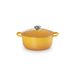 Le Creuset Signature Stoofpan Rond in Geëmailleerd Gietijzer 20cm 2,4l Soleil