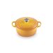 Le Creuset Signature Stoofpan Rond in Geëmailleerd Gietijzer 20cm 2,4l Soleil