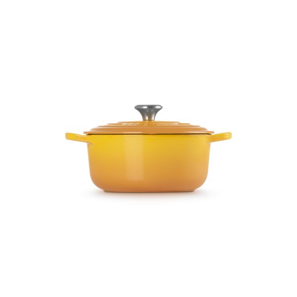 Le Creuset Signature Stoofpan Rond in Geëmailleerd Gietijzer 20cm 2,4l Soleil