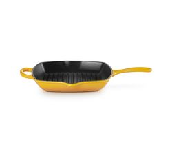 Signature Grillit Vierkant in Geëmailleerd Gietijzer 26cm Nectar  Le Creuset