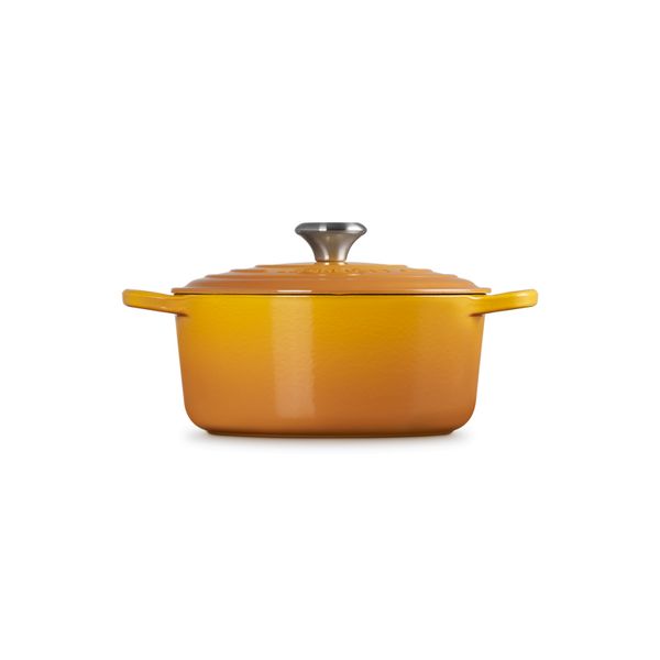 Le Creuset Signature Stoofpan Rond in Geëmailleerd Gietijzer 24cm 4,2l Nectar