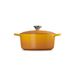 Le Creuset Signature Stoofpan Rond in Geëmailleerd Gietijzer 24cm 4,2l Nectar