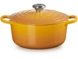 Stoofpan Rond in Geëmailleerd Gietijzer 24cm 4,2l Nectar