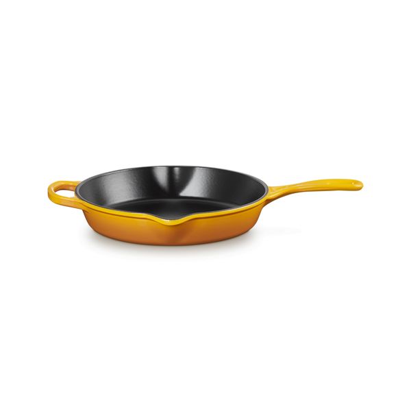 Le Creuset Signature Skillet Hoog in Geëmailleerd Gietijzer 26cm Bamboo