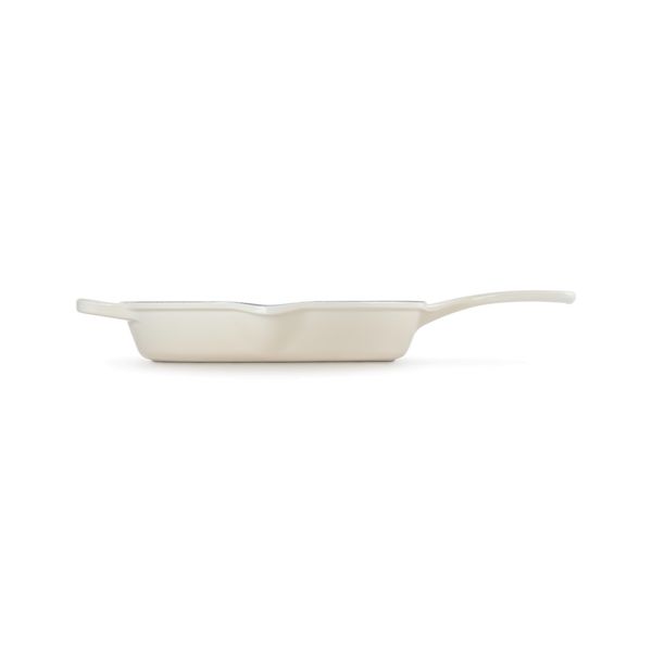 Le Creuset Signature Skillet Hoog in Geëmailleerd Gietijzer 26cm Meringue