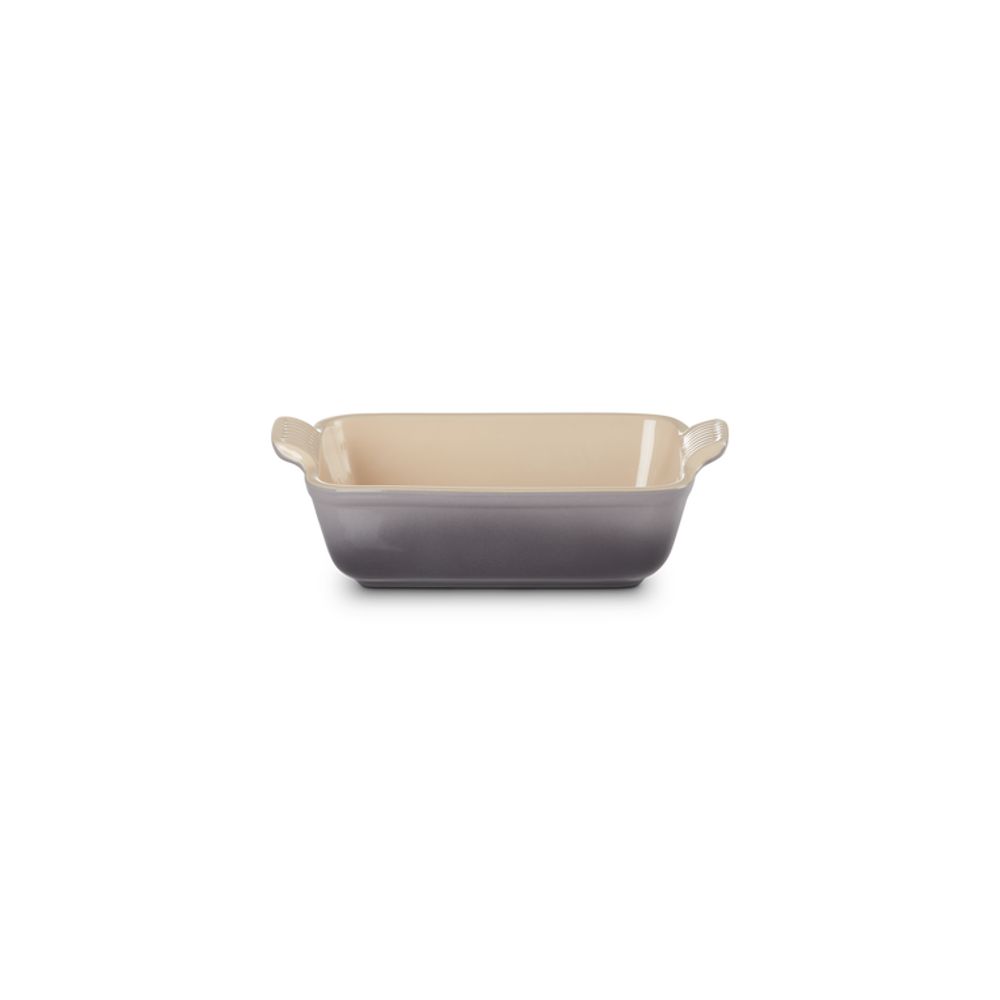 Le Creuset Ovenschotels Ovenschaal Rechthoekig in Aardewerk 19x14cm 1,1l Flint