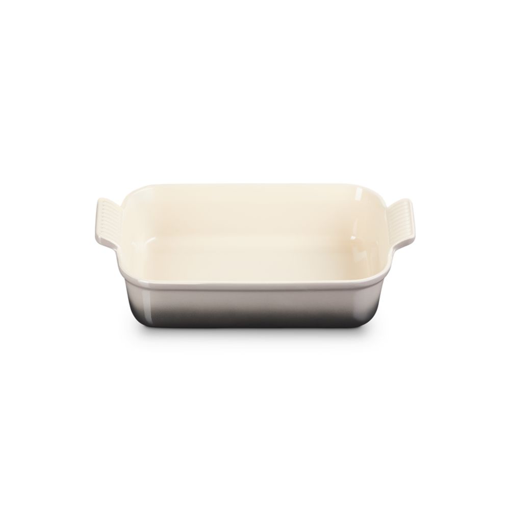 Le Creuset Ovenschotels Ovenschaal Rechthoekig in Aardewerk 26x19cm 2,1l Flint