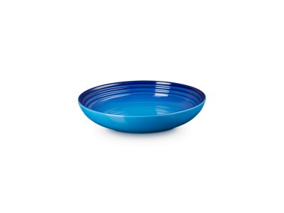 Assiette creuse en Faïence 22cm 0,9l Azur