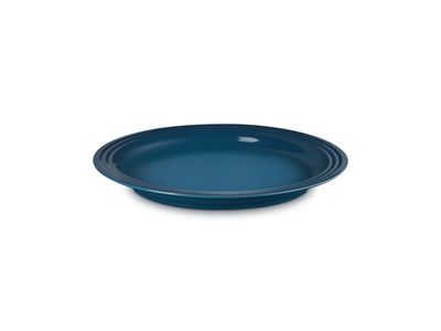 Dinerbord in Aardewerk 27cm Deep Teal