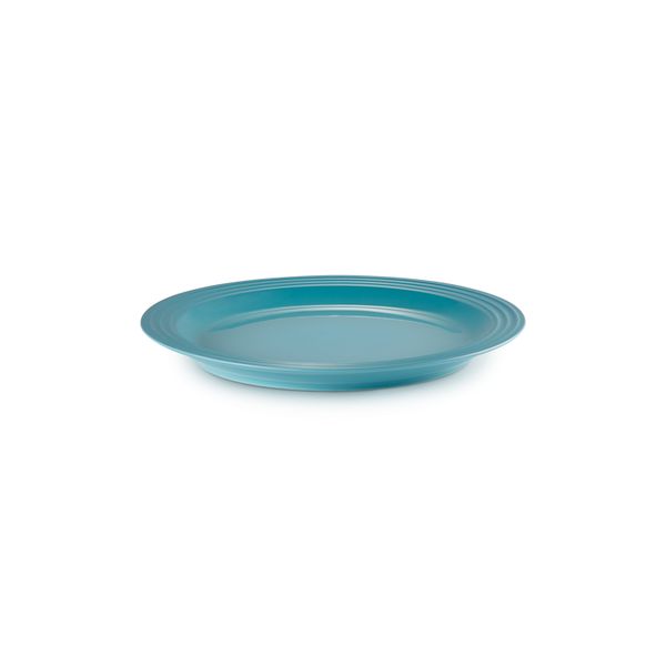 Dinerbord in aardewerk 27cm Carribean Blue 