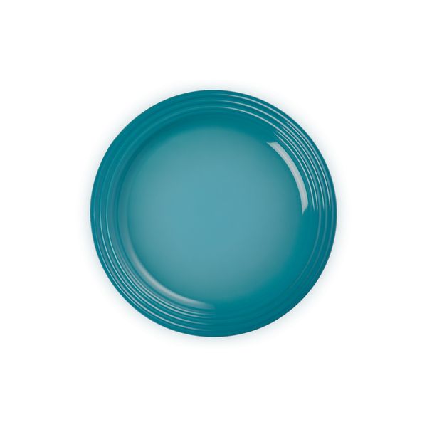 Dinerbord in aardewerk 27cm Carribean Blue 