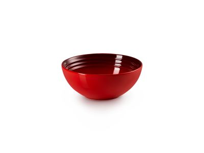 Ontbijtkom in Aardewerk 16cm 0,65l kersenrood