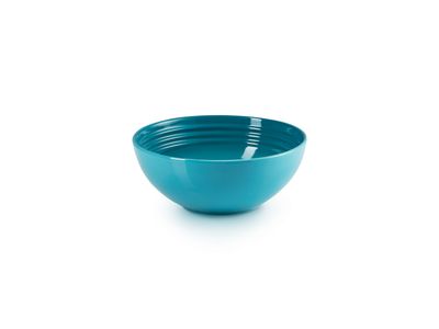 Ontbijtkom in Aardewerk 16cm 0,65l Caribbean Blue