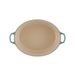 Le Creuset Classic Stoofpan Ovaal Classic in Geëmailleerd Gietijzer met Zwarte Knop 31cm 6,3L Ocean