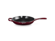 Signature Skillet Rond in Geëmailleerd Gietijzer 23cm garnet