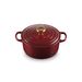 Le Creuset Stoofpan Rond in Geëmailleerd Gietijzer Rhone 24cm 4,2l