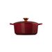 Le Creuset Stoofpan Rond in Geëmailleerd Gietijzer Rhone 24cm 4,2l