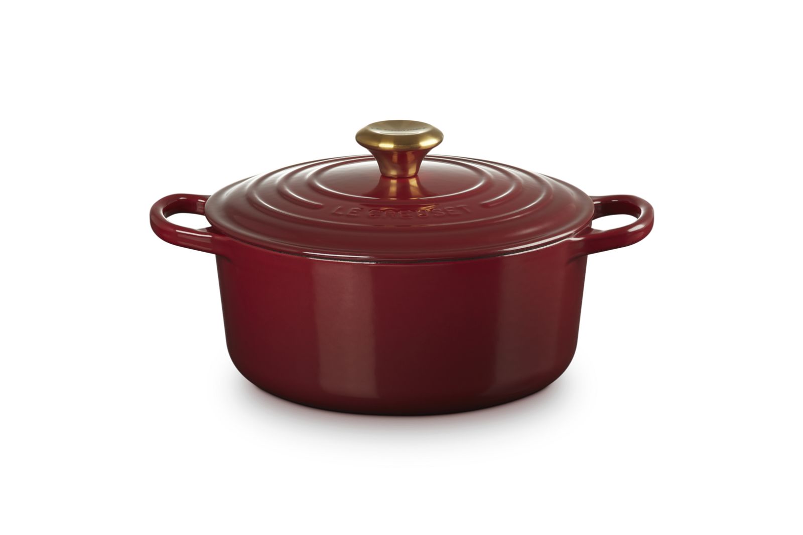 Stoofpan Rond in Geëmailleerd Gietijzer 24cm 4,2l Garnet