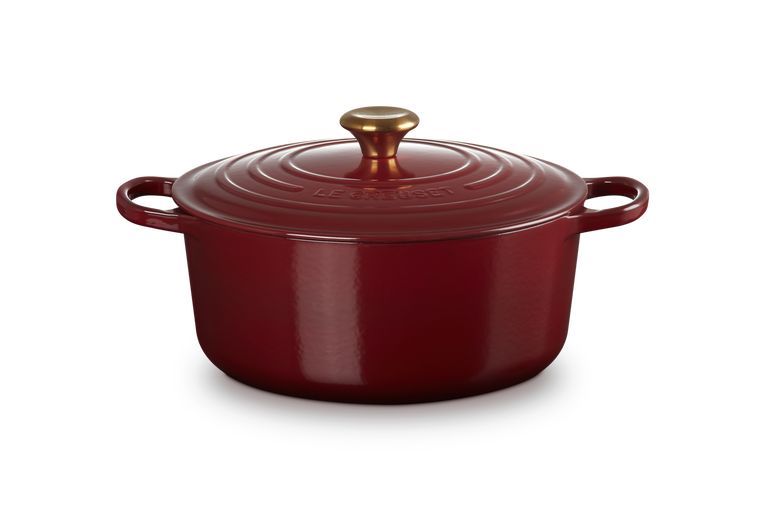 Stoofpan Rond in Geëmailleerd Gietijzer 26cm 5,3l Garnet