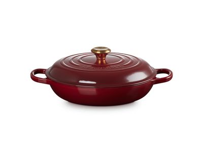 Campagnard in Geëmailleerd Gietijzer 30cm 3,5l Garnet