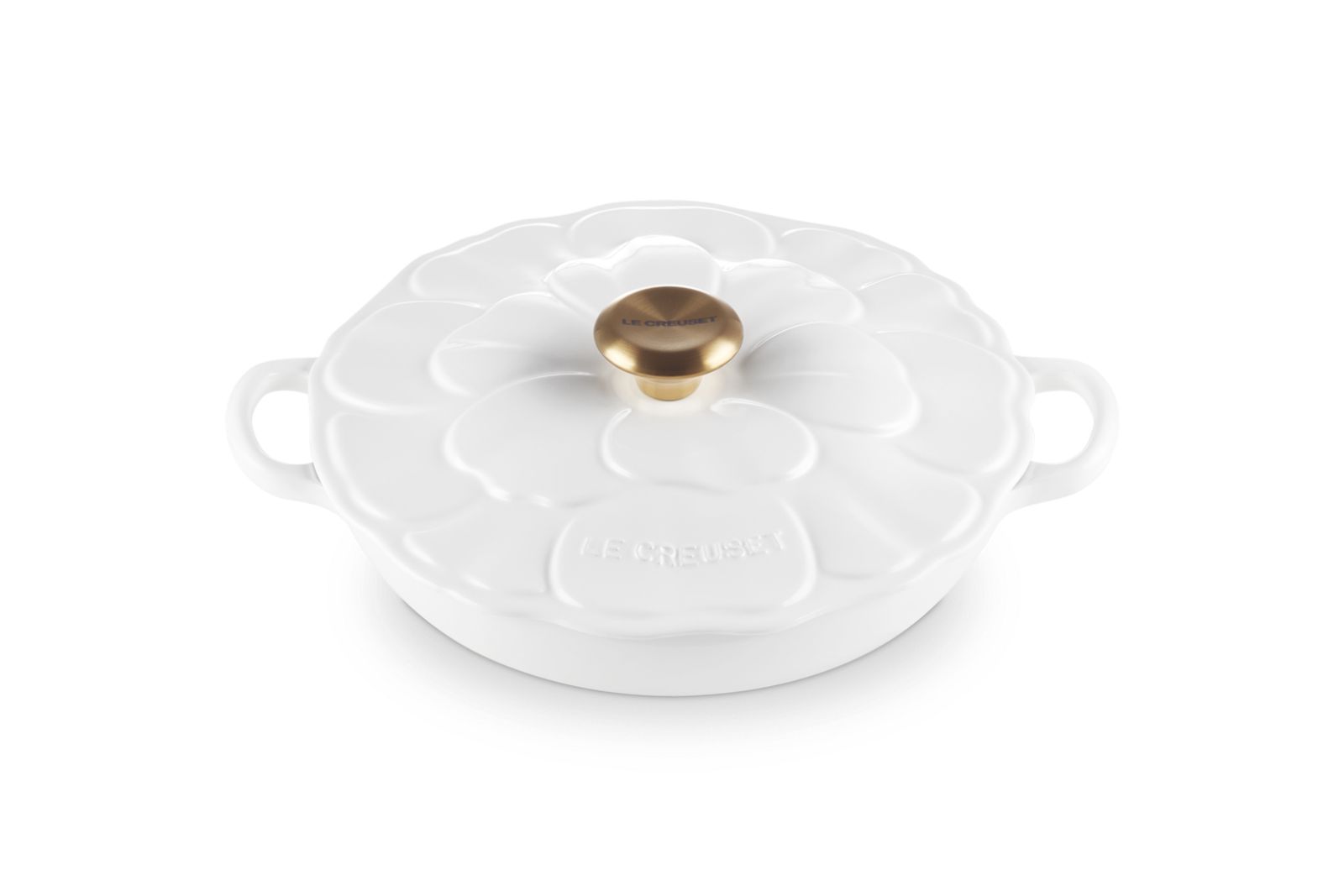 Signature Campagnard Bloesem in Geëmailleerd Gietijzer 26cm 2,2l White
