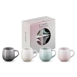 Le Creuset Set de 4 mugs Cocon en céramique 